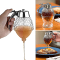 Miniatyrbilde 2 av 4: Honningdispenser med oppbevaringsstativ, 200 ml sirupdispenserbeholder - 2023