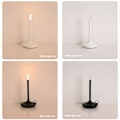 Miniatyrbillede 2 af 5: Bordlampe - Genopladelig Usb-c Trådløs Touch Lampe Camping Lys Multifarvet Gold
