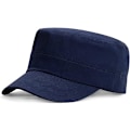 Miniatyrbillede 1 af 5: Unisex Klassisk Army Cap Flat Top Plain Hat, Justerbar Fashionable Military Sport Caps, Cadet Cap, Åndbar Udendørs Hatte
