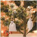 Miniatyrbillede 5 af 5: 100 stk. Juteposer 7x9cm, Genanvendelige Gaveposer, Juteposer med Snøre til Smykker Gave Fødselsdagsfest Jul Bryllup DIY - Khaki