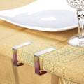Miniatyrbillede 6 af 7: Dudug clips til duge - 8 stk. - rustfrit stål - dugholder 4cm x 8 Pack