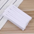 Miniatyrbillede 3 af 5: 48 stk. Papir Hjerteformede Fælder Blanke Håndholdte Foldbare Fælder Festgaver til Bryllup Festival