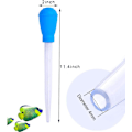 Miniatyrbilde 2 av 6: Manuell fisketank vannbytter akvariedråpe, 2 stk 30 ml akvarium ren pipette dråpe, fisketank rengjøring avfallsfjerner, akvarium rengjøring sugerør