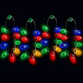 Miniatyrbild 2 av 4: LED-upplysta julgranskula-halsband, festfavoriter (familjepaket med 4)