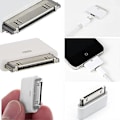 Miniatyrbild 3 av 5: Lightning till 30-pin adapter hane till 8-pin hona kontaktomvandlare med iPhone