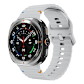 Miniatyrbillede 1 af 5: Silikon Urrem til Samsung Galaxy Watch Ultra 47mm Light Grey