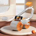 Miniatyrbillede 4 af 6: Plank Trainer Push Up Sund Abdominal Hjul Automatisk Rebound Abdominal Muskeltræning Husholdningsmodel Ab Roller