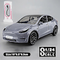 Pikkukuva 2 / 5: 1:24 Mittakaavan Alloy-Auton Malli Y Leikkiauto Lasten Lahja Valoilla ja Musiikilla Multicolor Style A