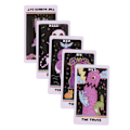Pikkukuva 2 / 5: The Weird Cat Tarot -korttipakka Oraakkeli Kortti Ennustaminen Arvontapakka yksi koko