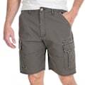 Miniatyrbillede 1 af 2: Herre Shorts Sommer Casual Multi Lommer Lige Ben Korte Bukser Coffee 3XL