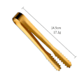 Miniatyrbilde 2 av 5: Istang for is etc., serveringstang, bartang, rustfritt stål, - A () #CaLu