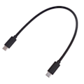 Miniatyrbillede 1 af 5: 1-pak 100W USB-C til USB-C kabel Type C til Type C opladningsledning 15cm/30cm Straight head 30cm
