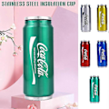 Pikkukuva 2 / 5: 350 ml / 500 ml Coca Cola -muki, kuuma- ja kylmäeristys, 304 ruostumattomasta teräksestä valmistettu termos, jättimäinen Coca Cola -vesipullo, mukautettu autotra Actual Capacity 180 Ml Gold