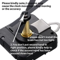 Miniatyrbilde 5 av 5: 28mm Lang Skaft Kvarts Urverk Mekanisme Klokke Reparasjonssett Klokke Mekanisme Erstatning Diy Mo