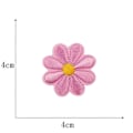 Miniatyrbillede 3 af 4: 36 stk. Blomst Applikationer Patches Strygning Broderet Patches Blandet Farve Høj Kvalitet Cy 36 pieces