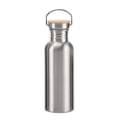 Miniatyrbilde 1 av 5: Vannflasker Gjenbrukbar Bred Munn Rustfritt Stål Sportsflaske for Voksne 1000ml Bamboo cover