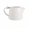 Miniatyrbillede 1 af 4: Autentisk japansk keramisk tekande | Rustfri stål infuser | Elegant og funktionel til eftermiddagste White