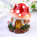 Miniatyrbild 2 av 8: Miniatyr svamp prydnad terrarium tillbehör svamp hus miniatyr svamp hus statyer tillbehör för terrarium dekor glas prydnader Red