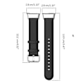 Miniatyrbillede 3 af 5: Hurtigudløsende læderurrem til Redmi Watch 3 Watch Lite 3 Navy blue