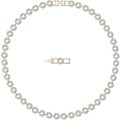Miniatyrbillede 1 af 5: Engle-halskæde, øreringe og armbånd Krystal smykkekollektion, Rosaguld guldtonet finish Rose Gold Tone Finish