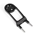 Miniatyrbilde 1 av 5: M1 sykkelcomputerfeste, aluminiumsstamme, GPS-feste, Garmin Wahoo-system med Gopro-feste