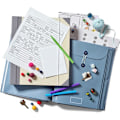 Miniatyrbillede 3 af 5: Dokument Organizer Folio, i tilfælde af at jeg forsvinder mappe, til vigtige papirer, nødmappen, fødselsattester, sygesikringskort, pas beige