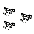 Miniatyrbild 1 av 4: Universal Bil Bakkamera Monteringsfäste Svart Rostfritt Stål Hållare Fodral För Dvr/backspegel/backkamera 3 PCS