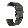 Miniatyrbillede 1 af 5: Rem til Garmin Fenix/fenix 2 Easy Fit 26mm Bred Blød Silikonrem, Hærgrøn