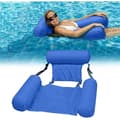 Uppblåsbara vattenhängmattor flytstolar för pool och strand