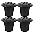 Miniatyrbilde 2 av 5: 4 stk Minnesvase Kirkegård Grav Blomsterholder 16-hull Grav Blomsterbeholder Plast Planter