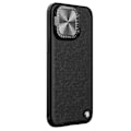 Miniatyrbilde 4 av 5: NILLKIN CamShield Prop For iPhone 15 Pro Max Deksel Linsedeksel PU Lær+PC+TPU Magnetisk Telefondeksel Multicolor Style B