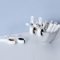 Miniatyrbild 4 av 4: 6 st Strandhandduksklämmor Stolklämmor Handdukshållare Plastklädnypor för Poolstolar Kläder Filt Badkläder Gardiner