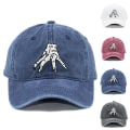 Miniatyrbilde 2 av 2: Wednesday Adams Baseball Hat Justerbar Vintage Unisex Dad Hat blå 55-60cm blue