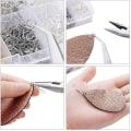 Miniatyrbilde 4 av 5: 1128 deler øredobber lage materialer øredobb sett kroker hopp ringer tang pinsett hopp ringåpner DIY smykker verktøysett