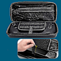Miniatyrbild 4 av 5: För MSI Claw Bärväska, Portabel Rese Bärväska Fodral För MSI Claw Gaming Handheld, För MS Black