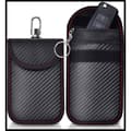 2-pack Anti RFID Bilnyckelfodral Signalblockerande Faradaypåse Ba