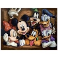 Miniatyrbillede 1 af 3: DIY Diamantmaleri Kit, Disney Mickey Mouse og Anders And