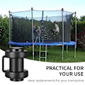 Miniatyrbild 4 av 5: 12 st trampolinöverdrag Trampolinöverdrag Trampolinöverdrag Stångöverdrag Tillbehör för trampolin