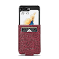 Pikkukuva 4 / 5: RFID-nahkainen puhelinkotelo Samsung Galaxy Z Flip5:lle Red