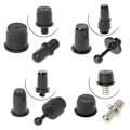 Miniatyrbillede 4 af 5: 10 Par Diy Audio Højttaler Beslag Plastik Kuglefatning Type Grill Guider Peg Kit 1