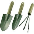 Miniatyrbilde 1 av 5: 3 i 1 Hageverktøy Spade for Graving Hage Spade for Planting på Plen Legering Spade Plast Håndtak Anti-Skli