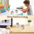 Miniatyrbild 7 av 7: Mini rolig positiv potatis med positivt kort Kreativ söt ull Inspirerande potatis virkad docka Pigga upp presenter till vänner Festdekoration Potato