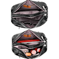Miniatyrbild 3 av 6: Dam Läder Crossbody Väskor Multi Fick Mjuk Dam Läder Axelväska Handväska Lätt med Justerbar Axelrem