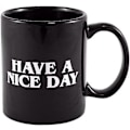 Miniatyrbillede 1 af 3: SSRGV Hav en god dag Kaffe Kops Midt Finger Sjov Kop til Kaffe Mælk Juice-B16