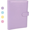 Miniatyrbillede 1 af 5: A5 PU Læder Ringbind, Genopfyldeligt 6-Ringe Bind Cover, Forretningsnotesbog Bind Notesblok og Møde Notesbog