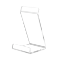 Miniatyrbillede 1 af 5: Akryl Vinylpladeholder Klar Display Rack til Dokumenter Magasiner Bøger 1 stk 1pc 10cmx6.8cmx14.7cm