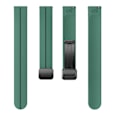Miniatyrbild 4 av 5: Silikonarmband för Garmin Lily 2 med Magnetisk Vikbar Spänne Pine Needle Green Black Buckle