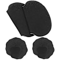 Miniatyrbild 1 av 5: 60 st Underarms Svettabsorberande Pads NonWoven Tyg Kläder Underarms Svett Pads Svart
