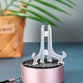 Miniatyrbillede 3 af 5: 12 stk. Plastik Staffeli Pladeholdere, Pladeholdere, Foldbare Plader, Display Stativer Til Præsentation Af Samlingsplader, Skålholdere, Bøger, P 6 Tommer