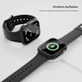 Pikkukuva 5 / 6: 3 kpl näytönsuojaa yhteensopiva Apple Watch Series 6/5/4/SE:n kanssa karkaistusta lasista, iskunkestävä kotelo iWatchille 40mm Black and clear and starlight